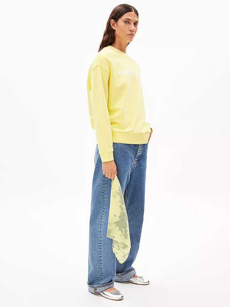 ARMEDANGELS Sweatshirt AARIN gelb