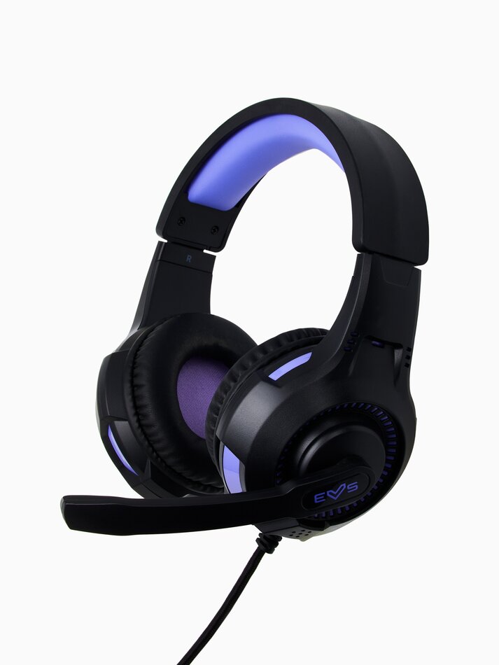 Fones de ouvido para jogos - Roxo