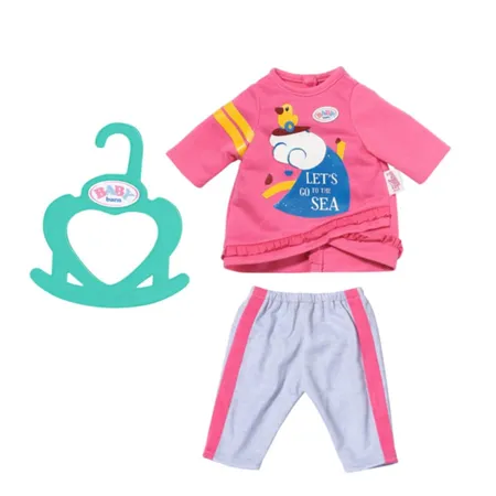 BABY born® Little Freizeit Outfit pink 36cm