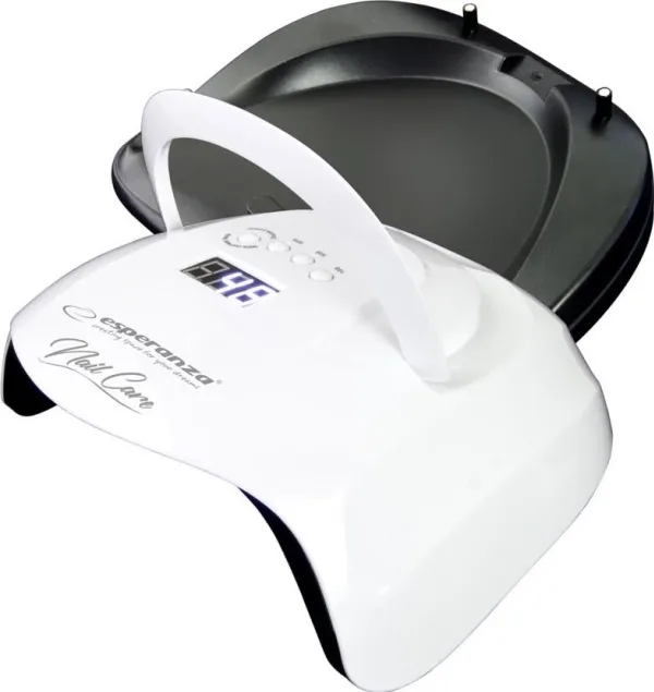 Esperanza UV LED Diamond nail lamp hybrid varnish white (EBN007)
