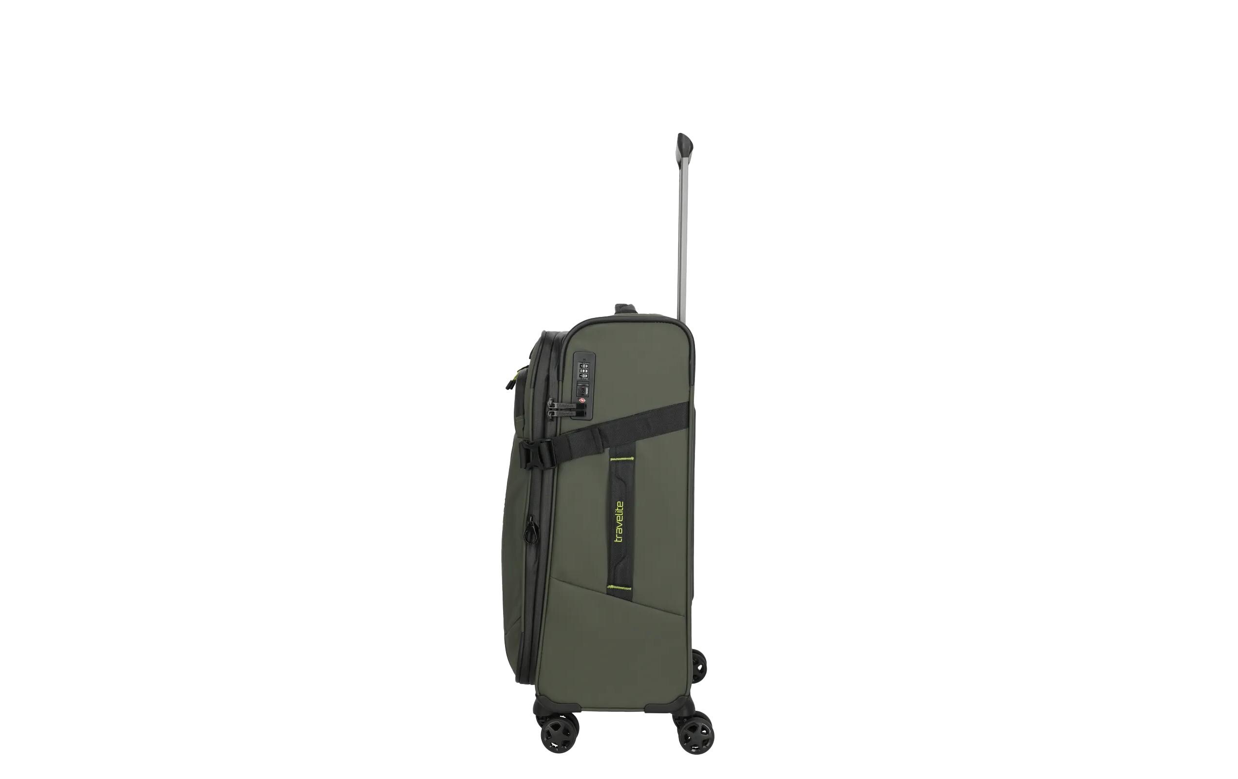 Briize Trolley M erweiterbar, Dunkelgrün<br>Reisekoffer