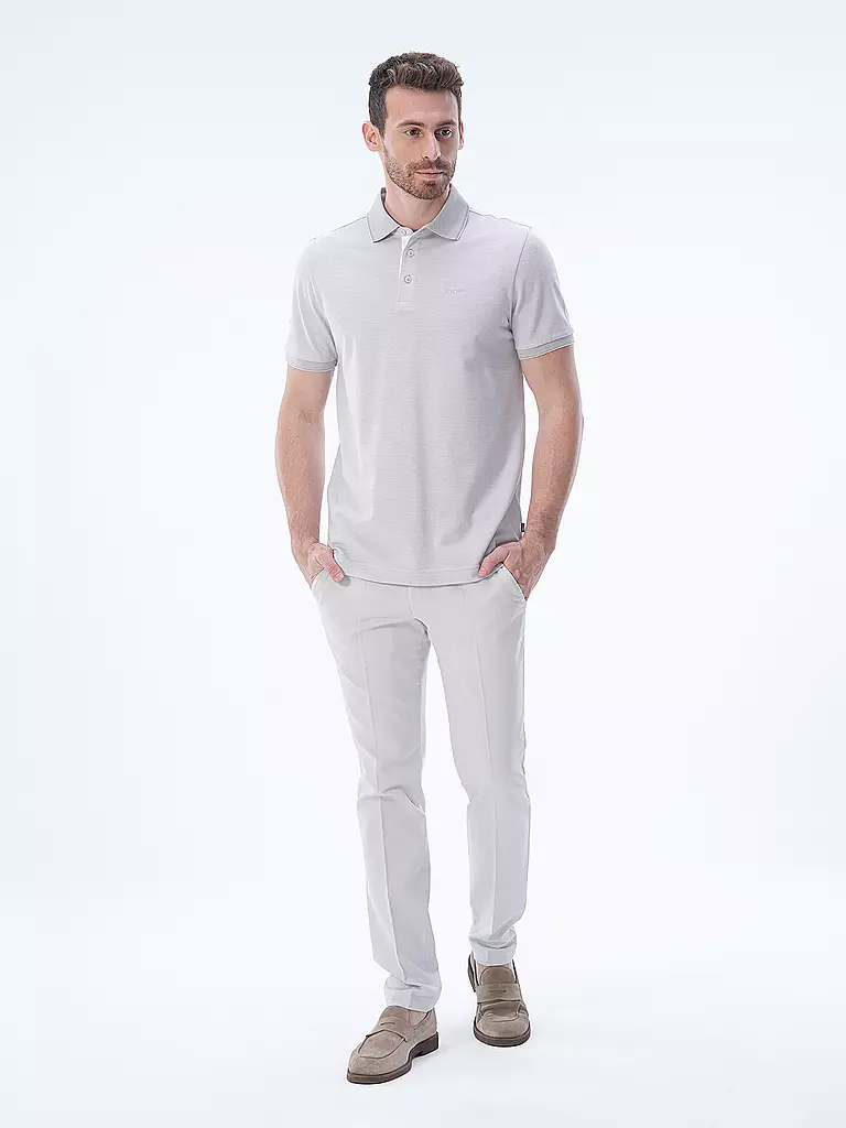 JOOP Poloshirt PERCY  hellgrau
