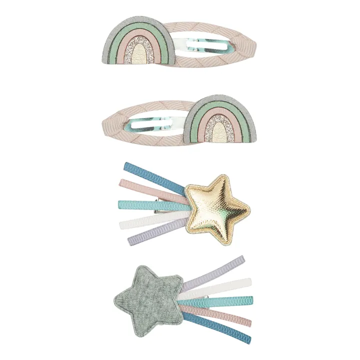 Mimi & Lula Set 4 Barrettes Dream O R'Bow | Rose pâle