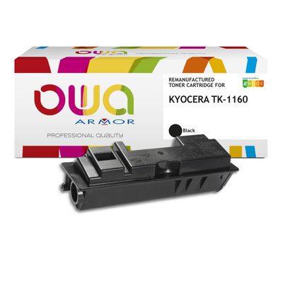 Cartouche laser compatible Kyocera TK1160 - noir - Owa K18337OW