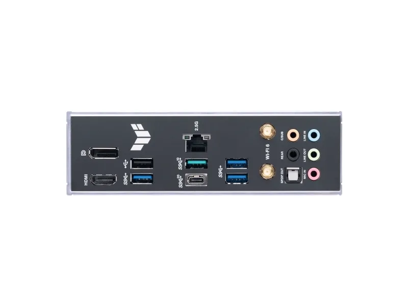 ASUS TUF GAMING B760-PLUS WIFI D4 - Bundkort - ATX - LGA1700 sokkel - B760 Chipset - USB 3.2 Gen 1, USB 3.2 Gen 2, USB-C 3.2 Gen 2x2 - 2.5 Gigabit LAN, Wi-Fi 6, Bluetooth - onboard grafik (CPU påkrævet) - HD Audio (8-kanaler)