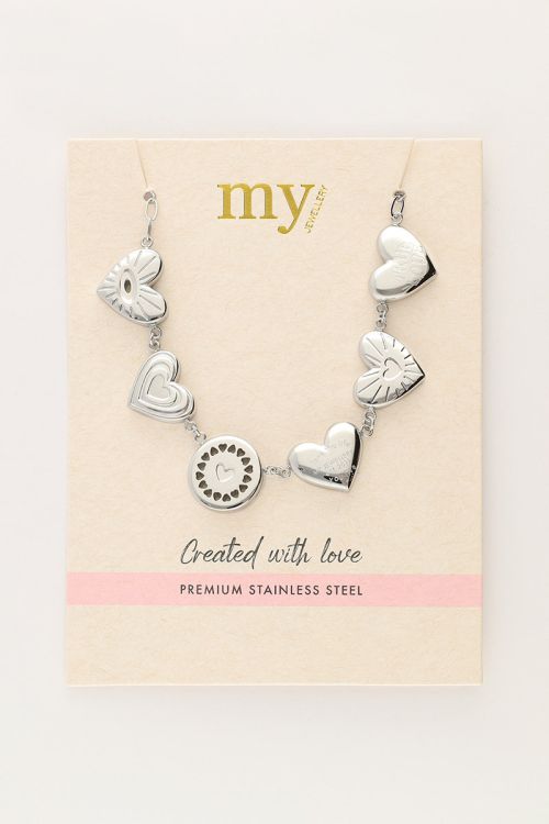 Iconic ketting chunky hartje