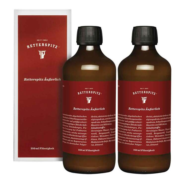 Retterspitz Äußerlich, 2x350 ml