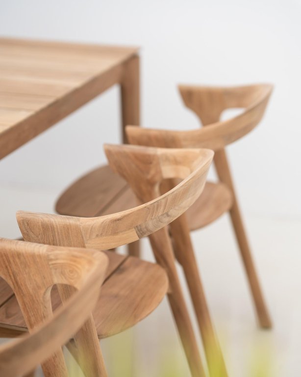 Ethnicraft Bok tuinstoel teak naturel