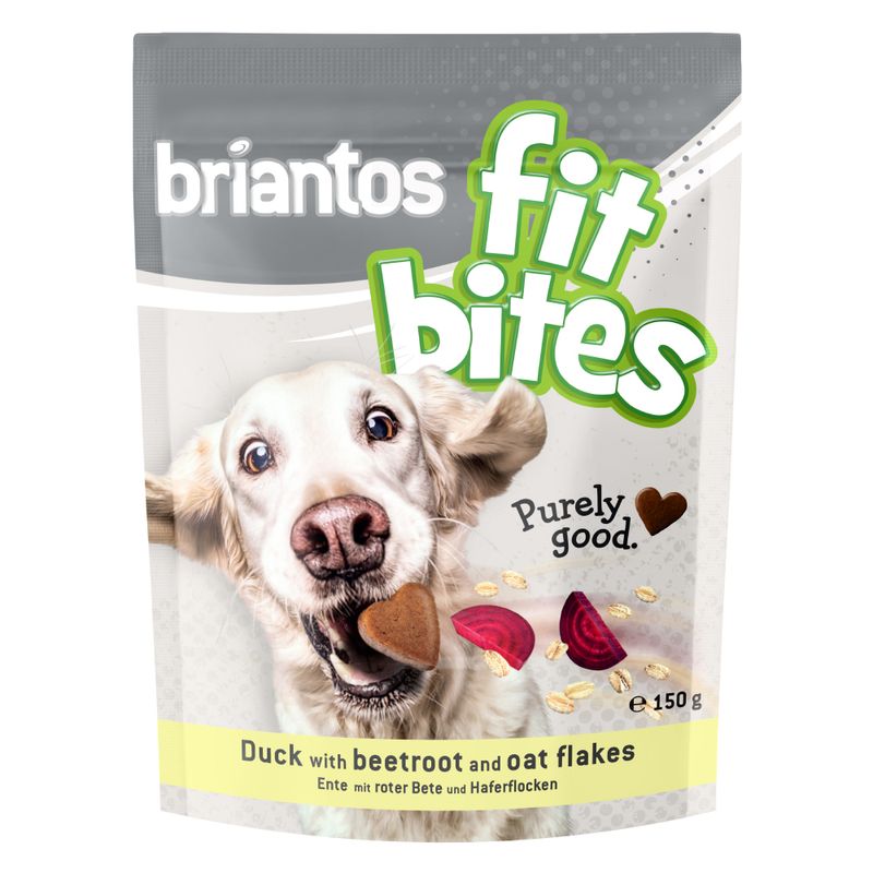 Briantos Bouchées canard, betteraves, avoine pour chien