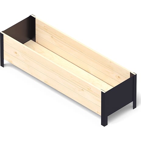 Pindstrup Modern højbed 118x36 cm - natur