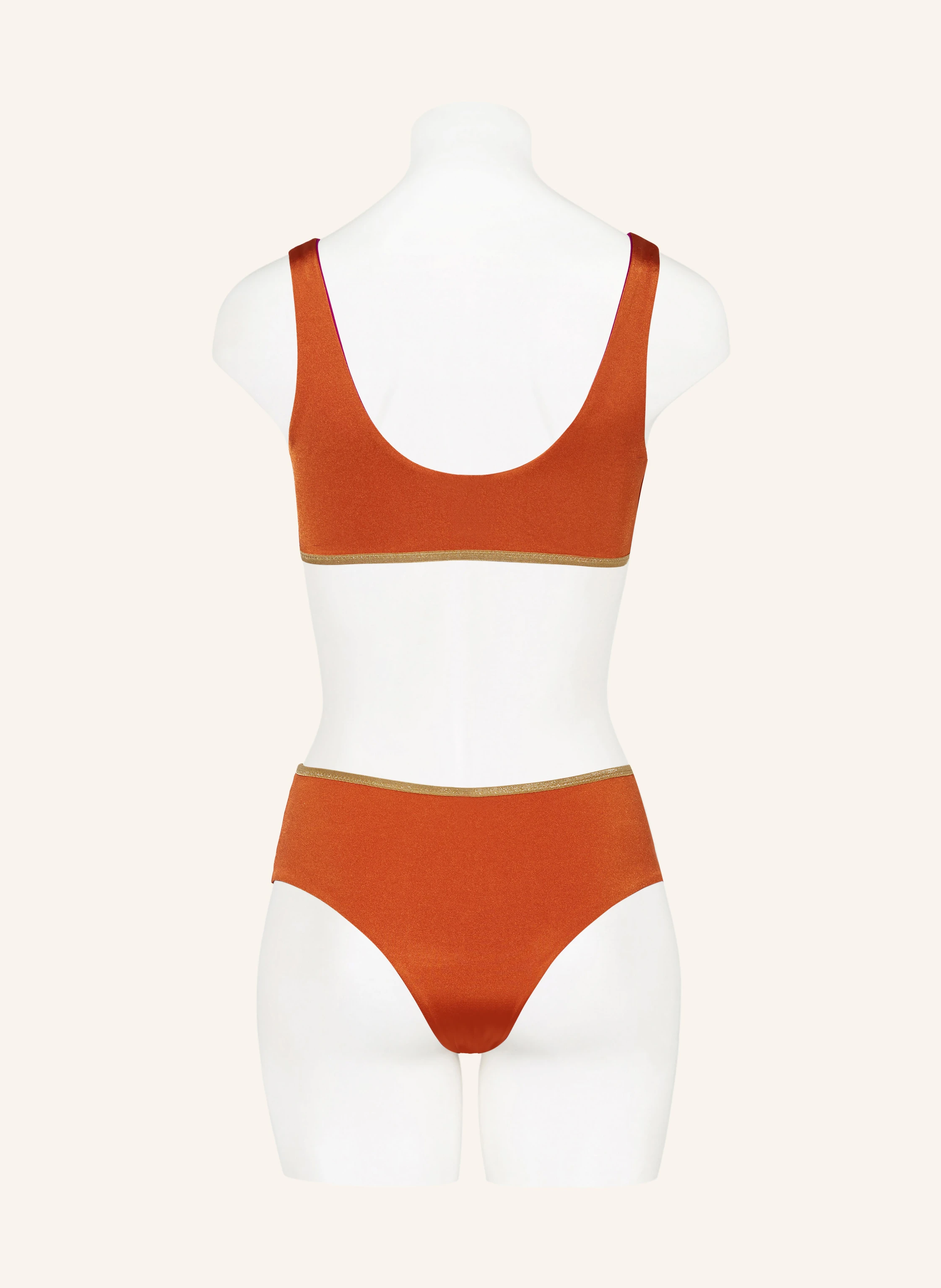 MYMARINI Panty-Bikini-Hose SHINE zum Wenden mit UV-Schutz 50+