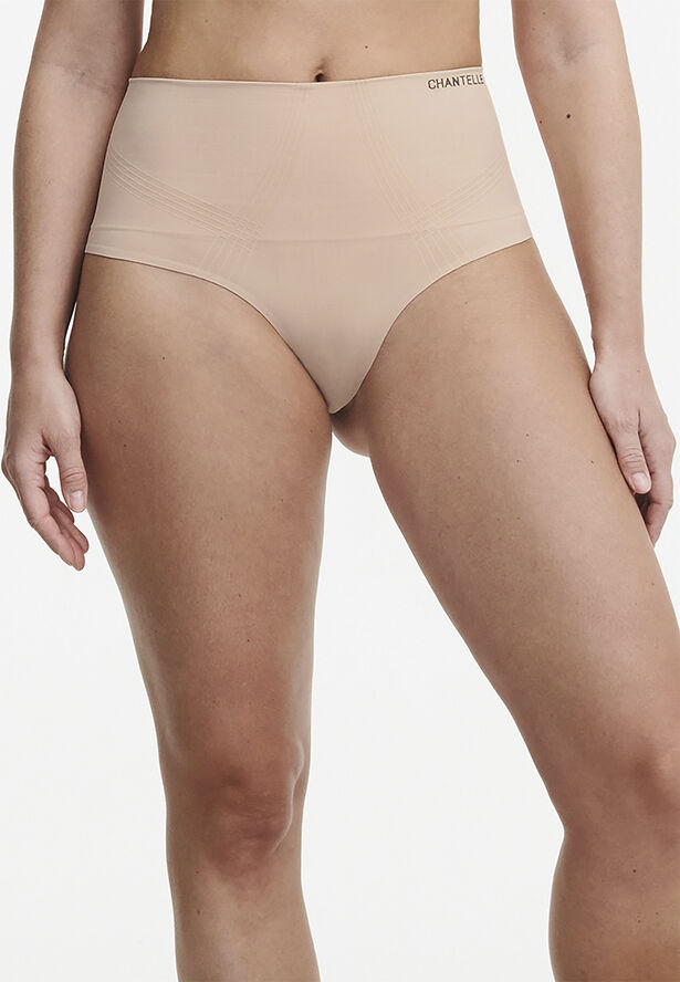 Chantelle CO SHAPEWEAR FULL BRIEF HIGH WAIST THON Clay nude