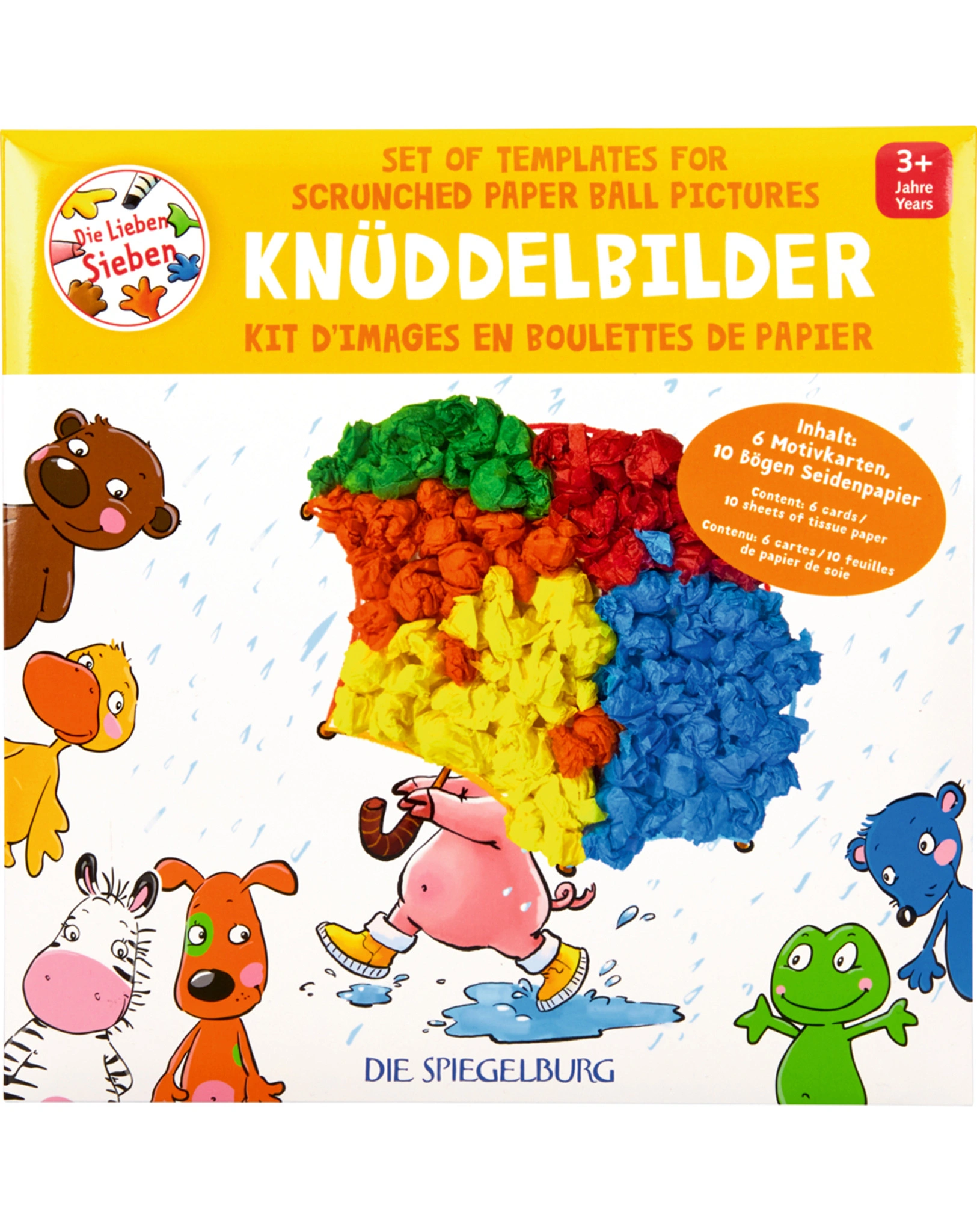 Bastelset Knüddelbilder DIE LIEBEN SIEBEN