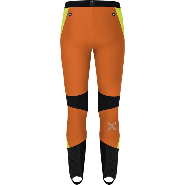 Pantalon ski de randonnée MONTURA SLICK 2 PANTS ORANGE/GREEN LIME