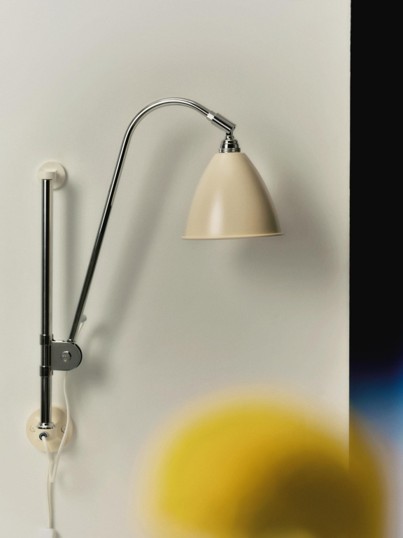 Gubi Bestlite BL5 wandlamp messing/grijs