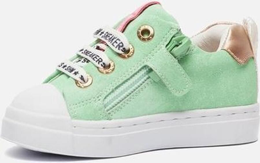 Shoesme veterschoen Veterschoenen groen
