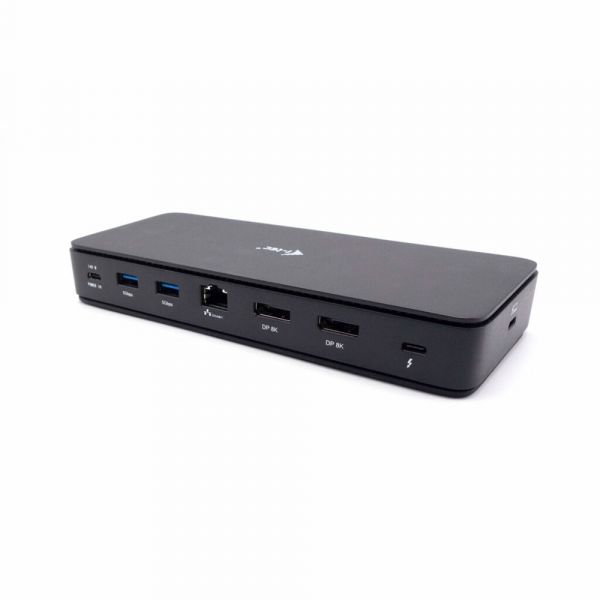 i-tec Docking Station Thunderbolt4 Multiport 14-em-1 TB4DUALDPDOCKPDPRO Preto