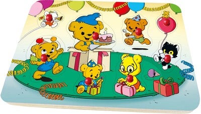 Kärnan Bamse Knottepuslespill 8 Deler