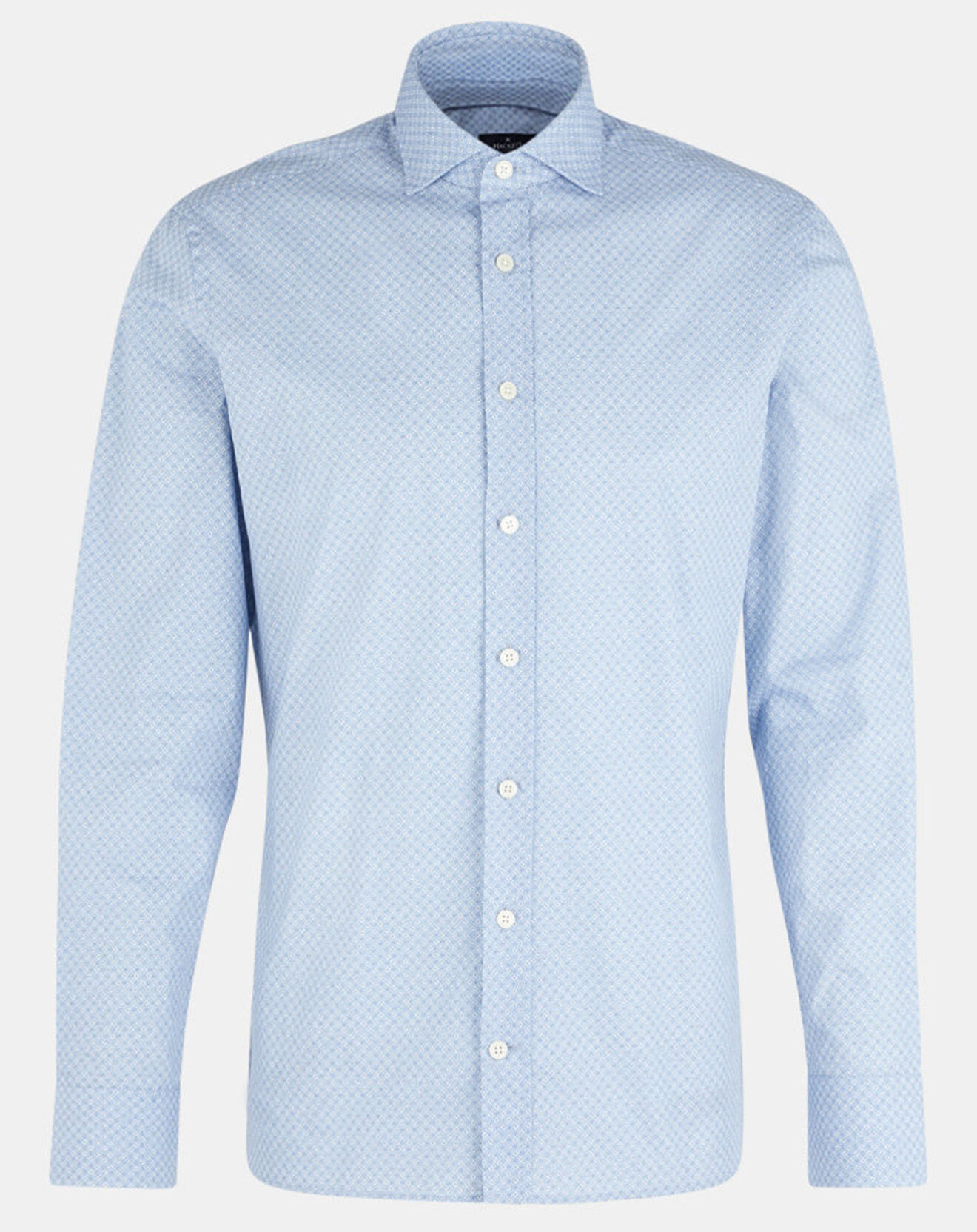 Hackett London Chemise Slim Fit imprimée Color bleu ciel