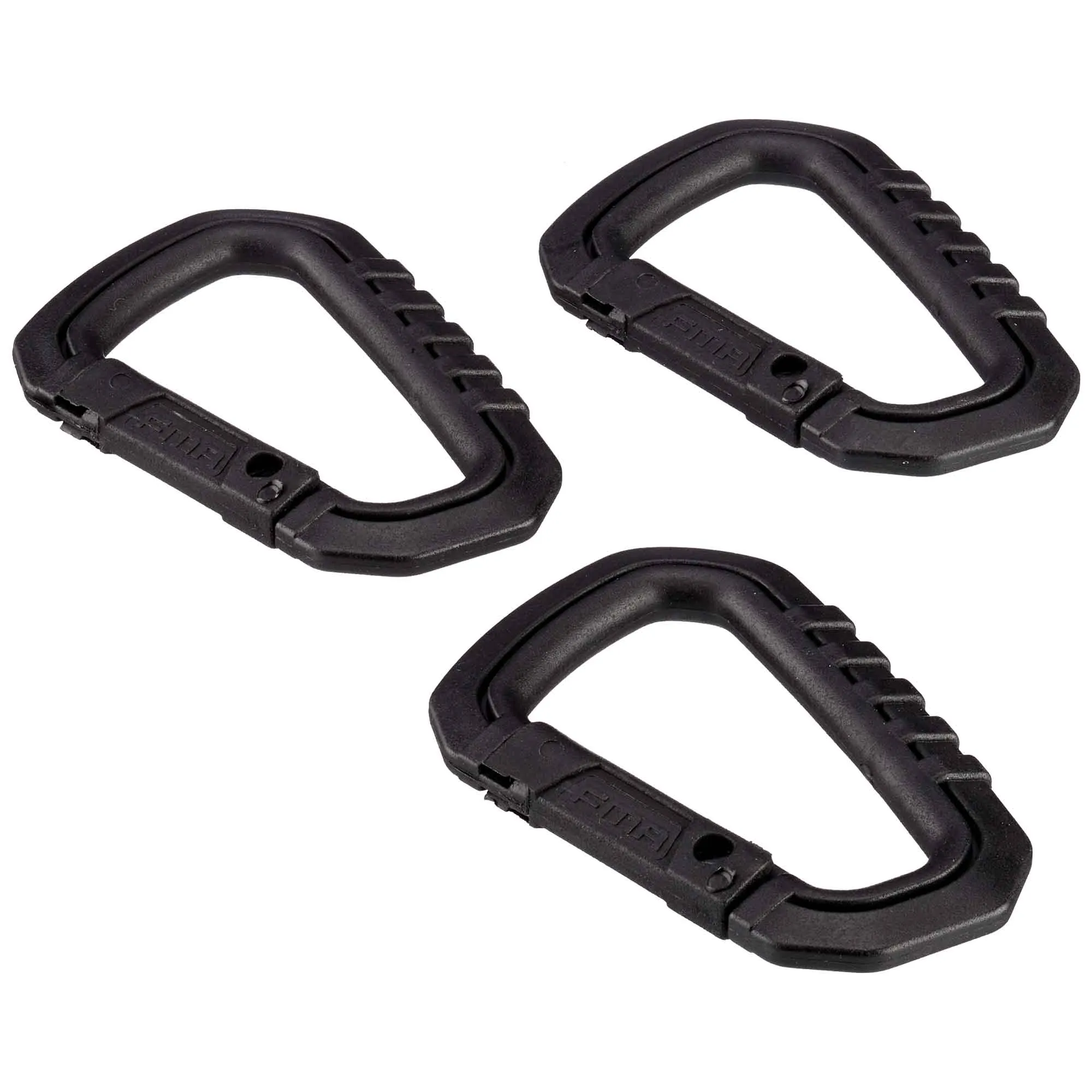 FMA -  FMA Karabiner Set Typ D Quick Hook groß schwarz