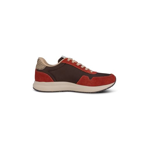 Woden Nora Natural Soft Sneakers, Rust, 41
