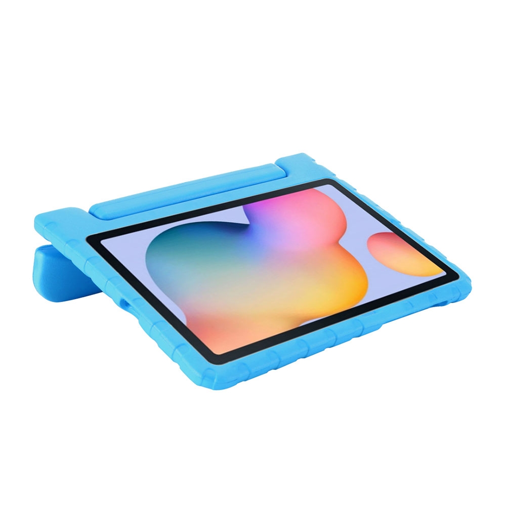 Samsung Galaxy Tab S6 Lite (2024/2022/2020) Stossfeste Kinder Schaumstoff Schutz Hülle   Griff   Standfunktion - Blau