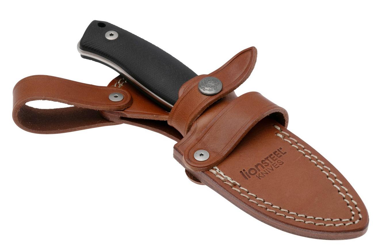 LionSteel M2M GBK Black G10 vaststaand mes