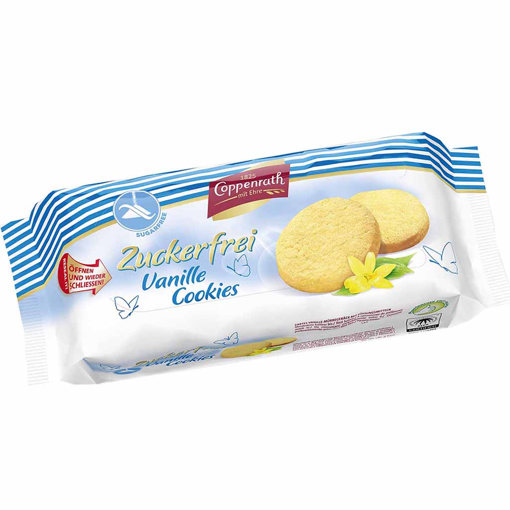 Coppenrath Zuckerfrei Vanille Cookies 200g MHD:26.7.25