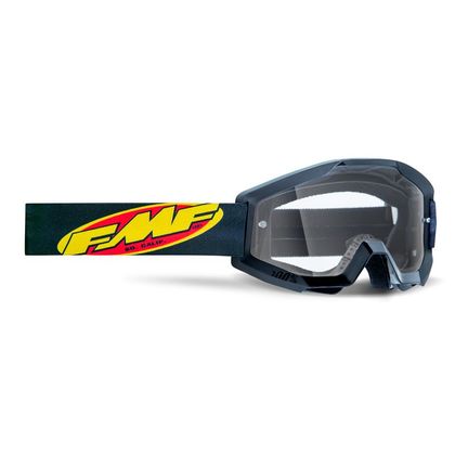 Masque cross FMF VISION POWERCORE BLACK ENFANT - Noir