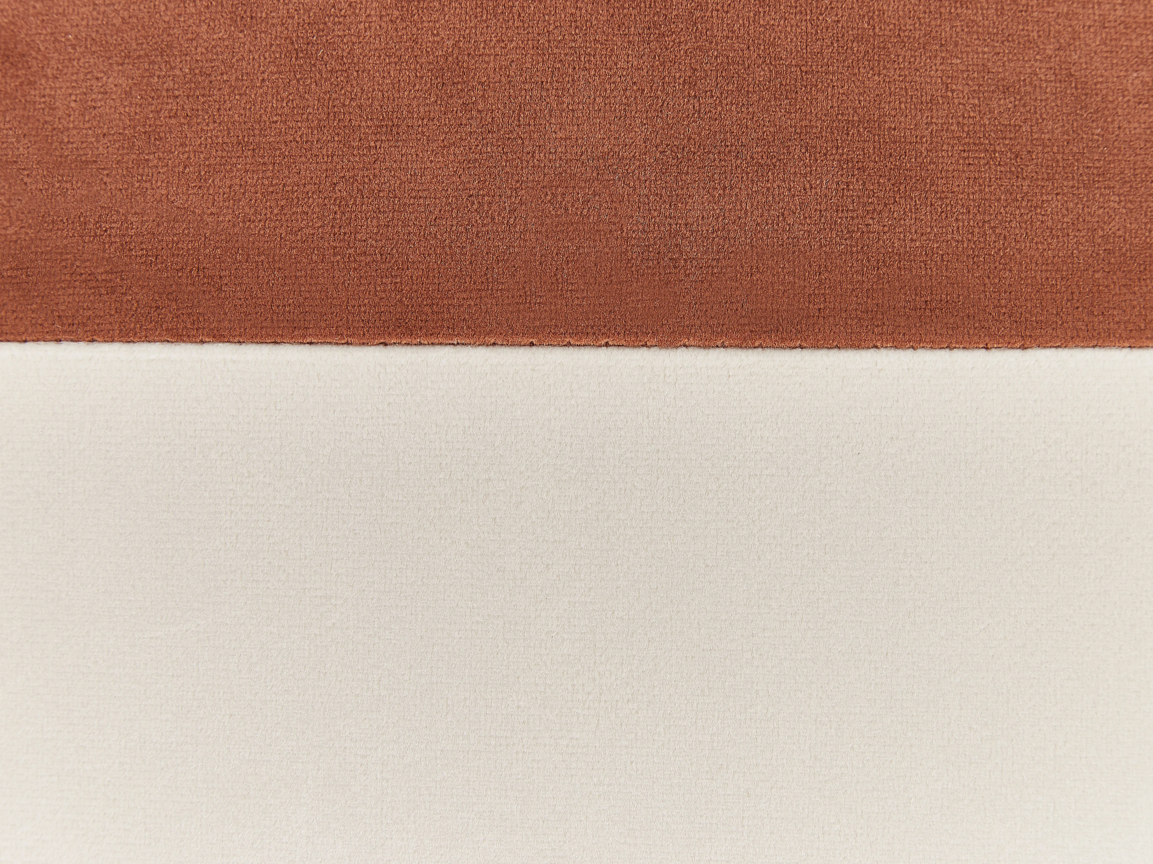 Set van 2 sierkussens CAMPSIS Fluweel 45 x 45 cm Meerkleurig geometrisch patroon
