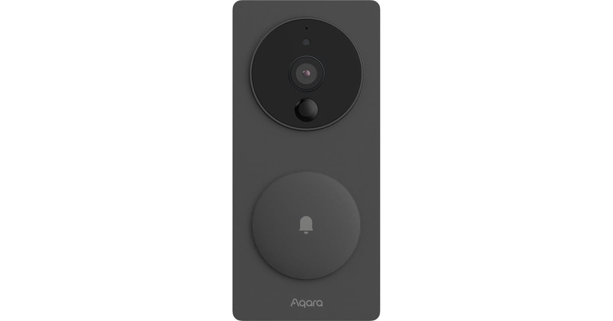 AqaraSmart Lock U200 Kit + Hub M3 + Smart Video Doorbell G4  (Zwart, Thread, Bluetooth 5.1, NFC)