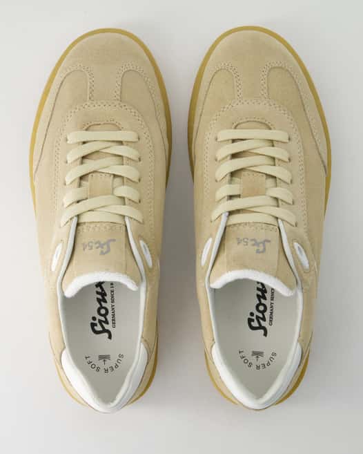 Sioux Tedroso-708 Sneaker in Beige
