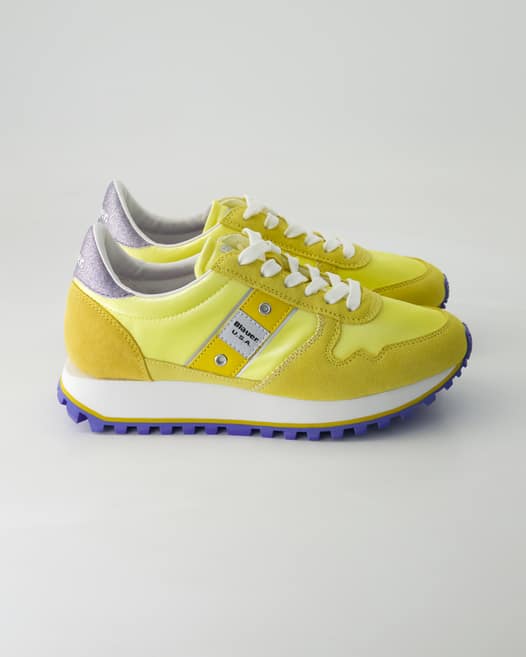 Blauer S5MILLEN03 Sneaker in Gelb