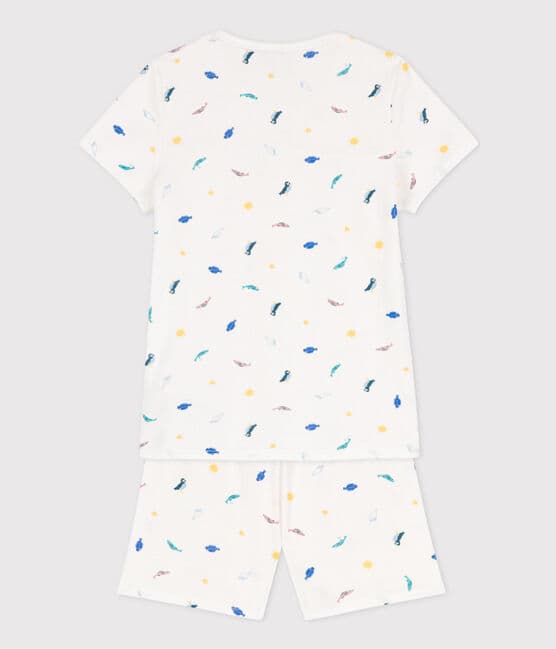 Pyjacourt animaux marins en coton petite fille