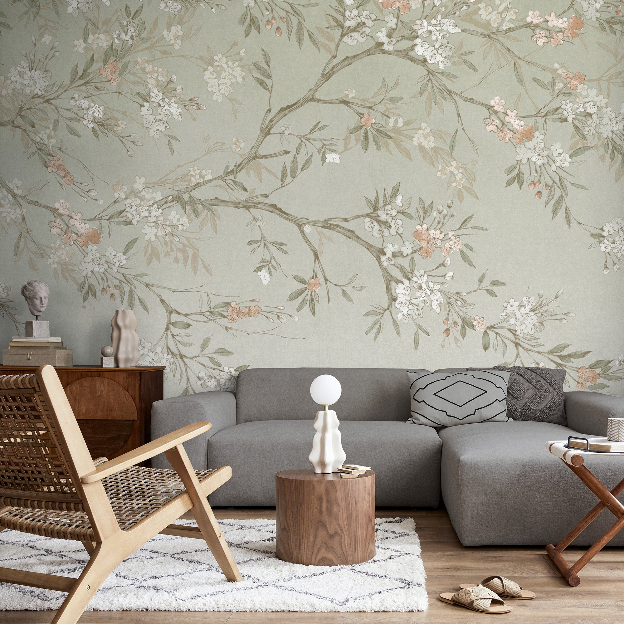 Art for the Home Fotobehang - Blossom Trail - 300x280