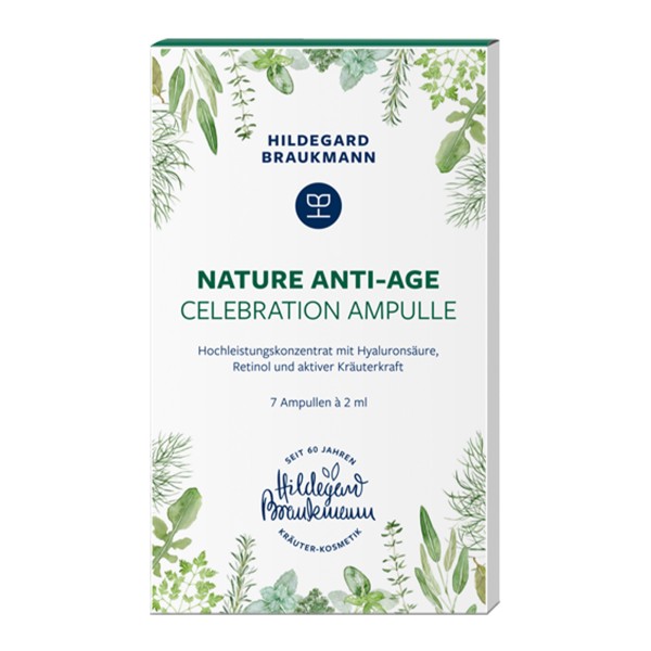 Hildegard Braukmann Limitierte Edition Nature Anti-Age Celebration Ampulle 7x2ml