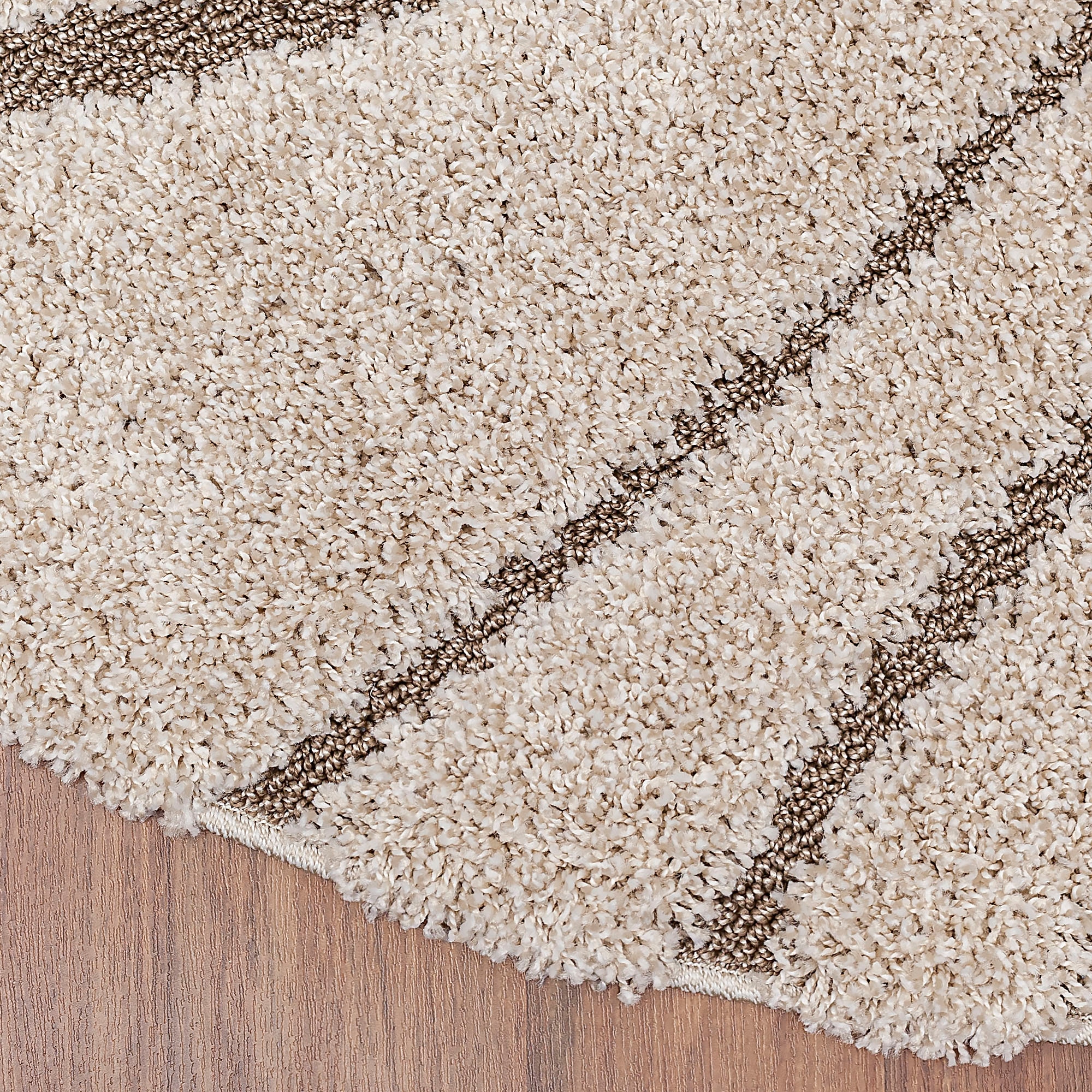 Sanat Hochflor-Teppich »Luxus 3503« rund 30 mm Höhe robuster Langflor, weich, Wohnzimmer, Schlafzimmer