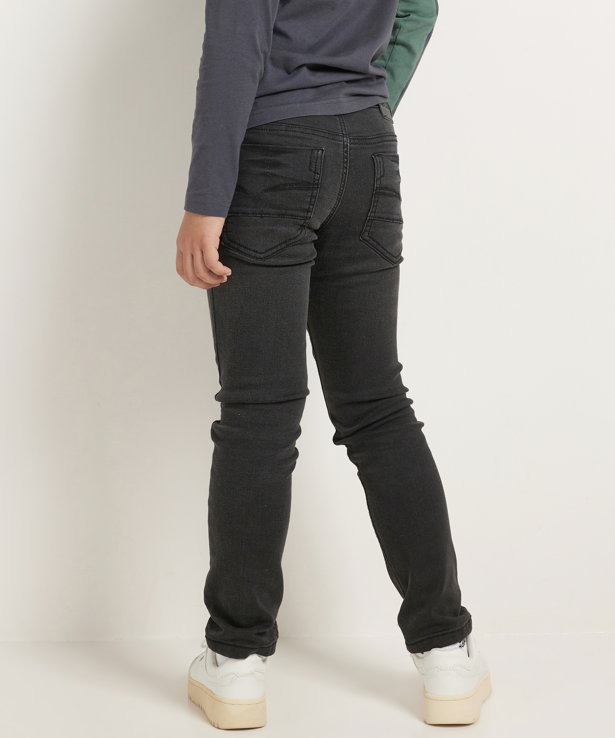 slim fit jogg jeans - zwart