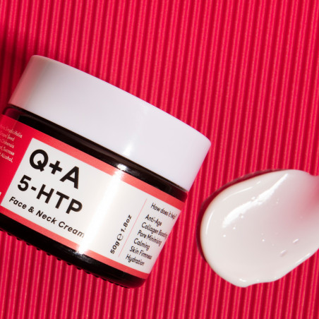 Q+A 5-HTP Face & Neck Cream