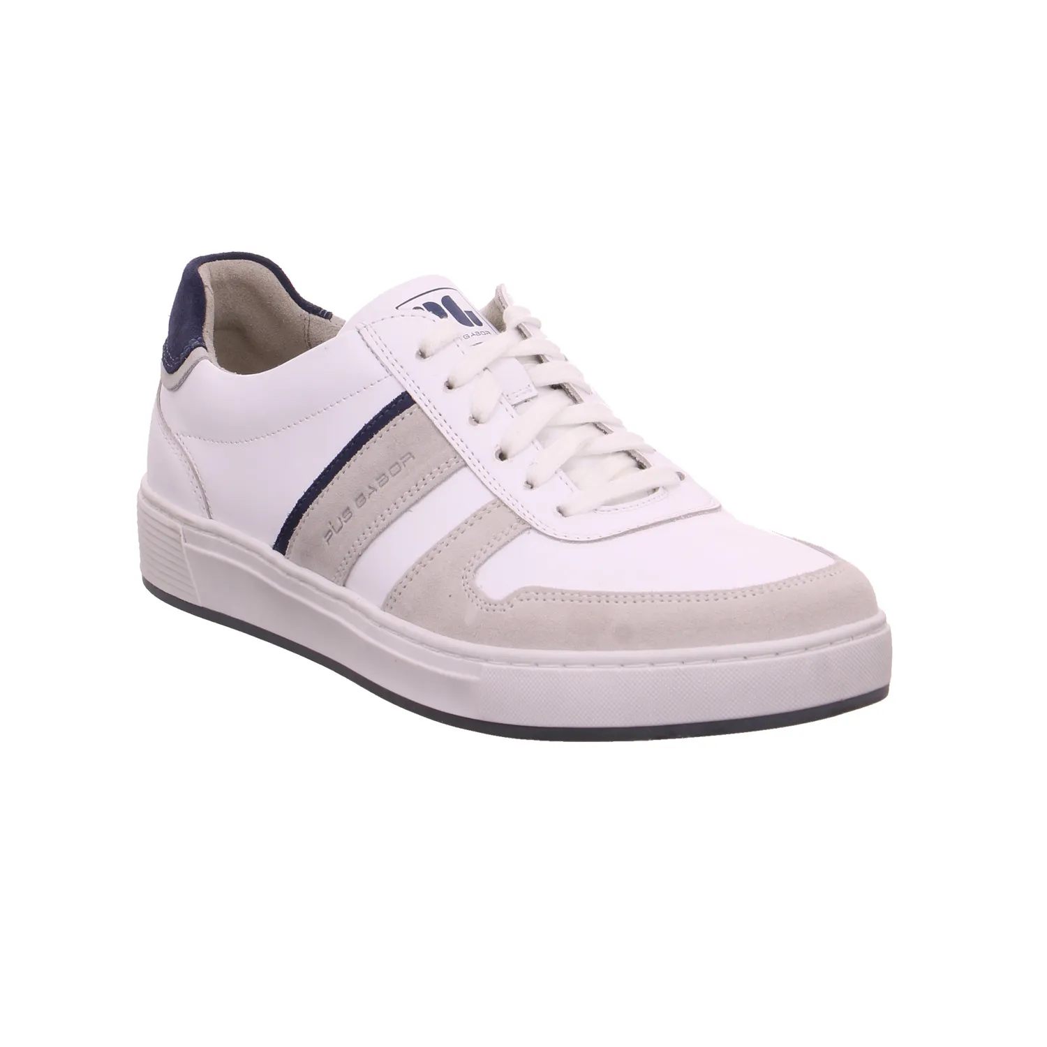 PIUS GABOR Halbschuhe Sneaker Weiss Leder
