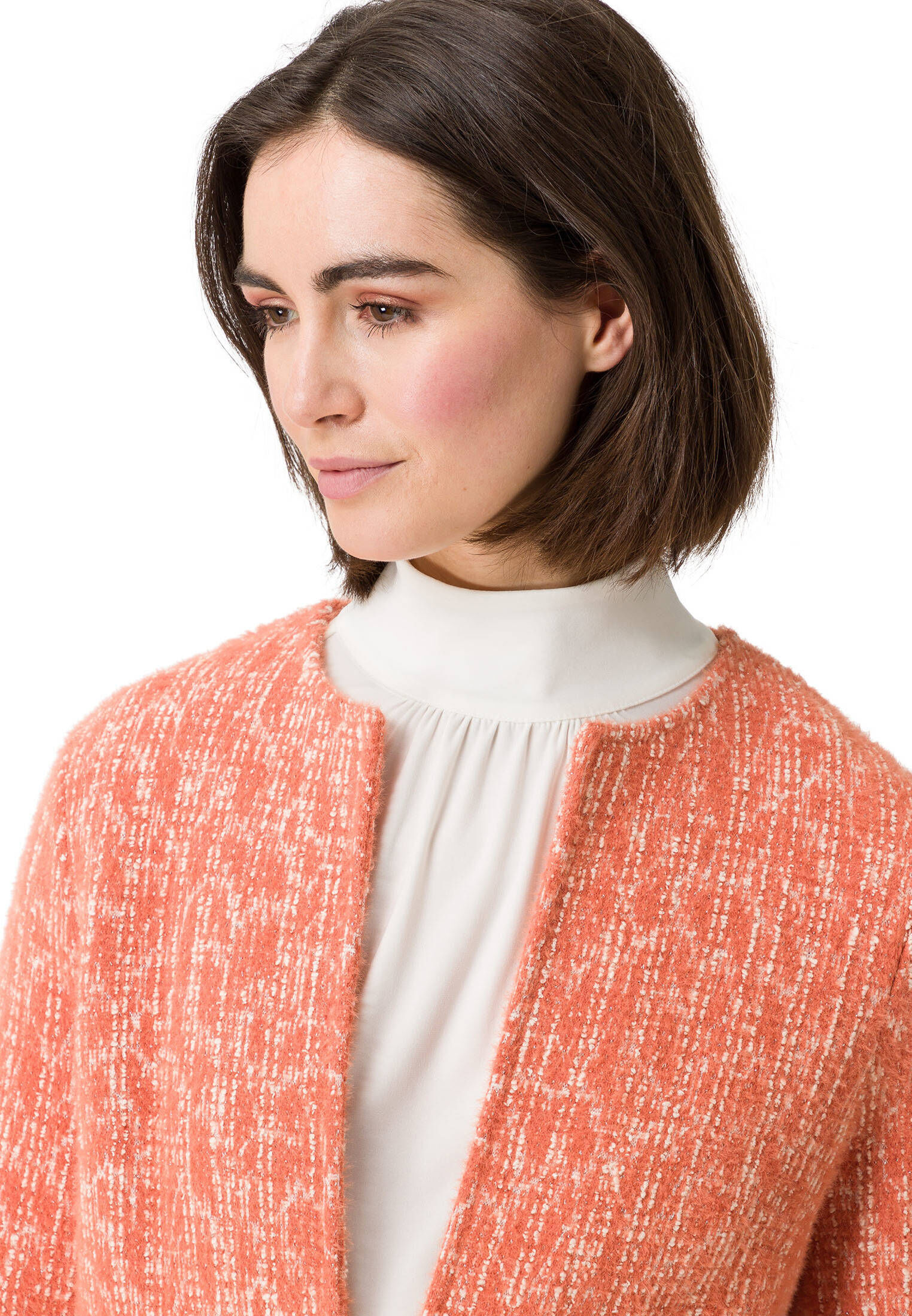 zero| Damen Sweatjacke offener Style
