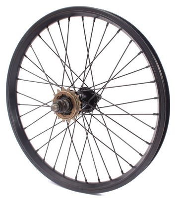 BMX Roue Arriere BLAZE Noir 18  14mm KHEbikes
