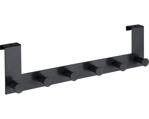 Deurhaakrail Wenko Celano zwart mat 25653100