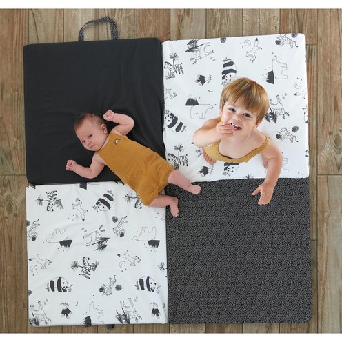 Tapis de motricité Black & white experience - CANDIDE