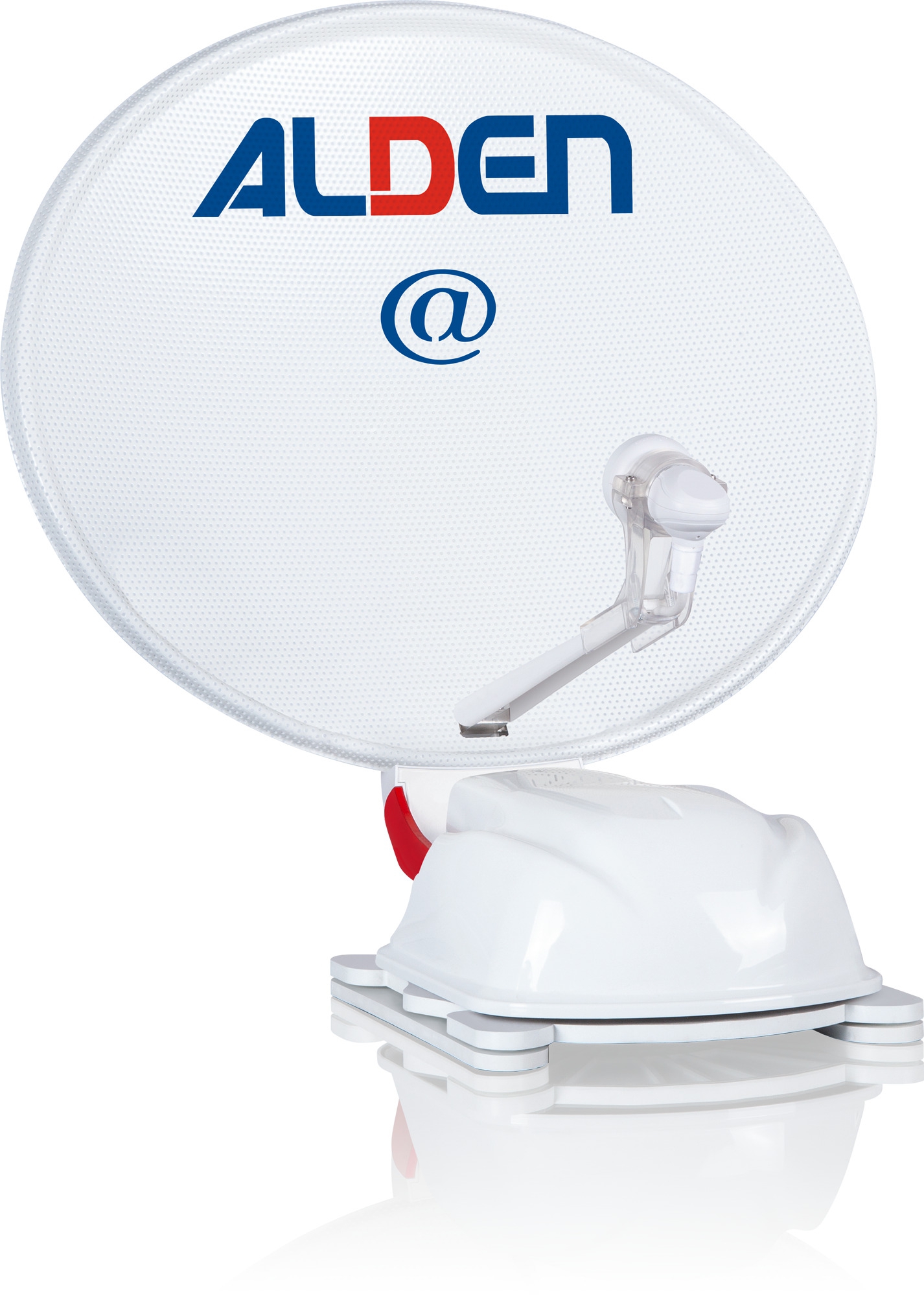Alden AS2@ 60 HD vollautomatische Satellitenanlage Weiß inklusive S.S.C. HD Steuermodul und LTE Antenne