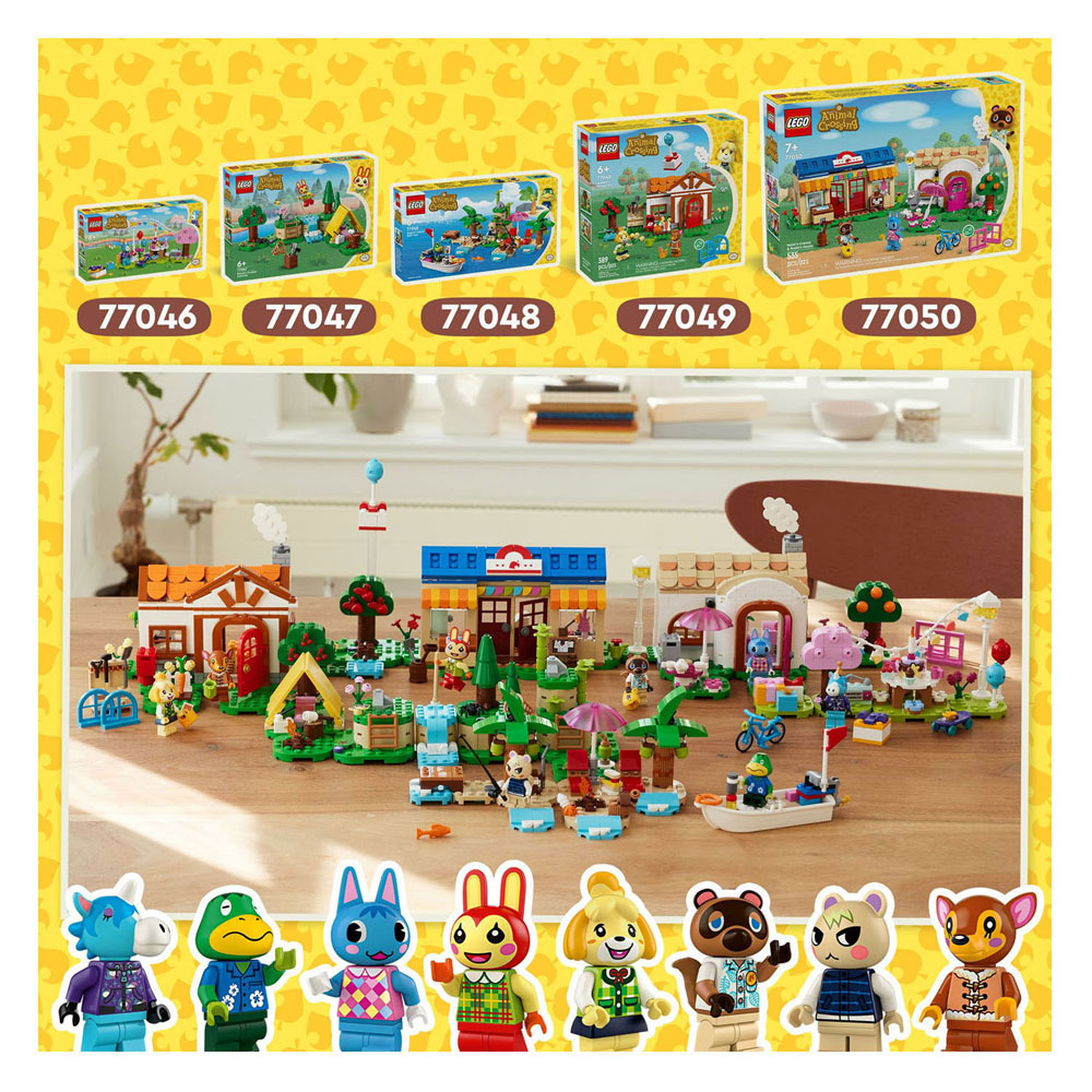 LEGO Animal Crossing 77046 Julians Verjaardagsfeestje