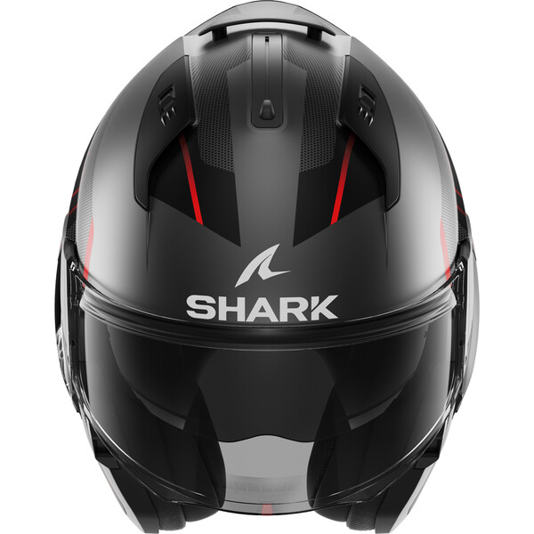 Shark - Casque Evo-ES Kryd Noir Mat / Rouge