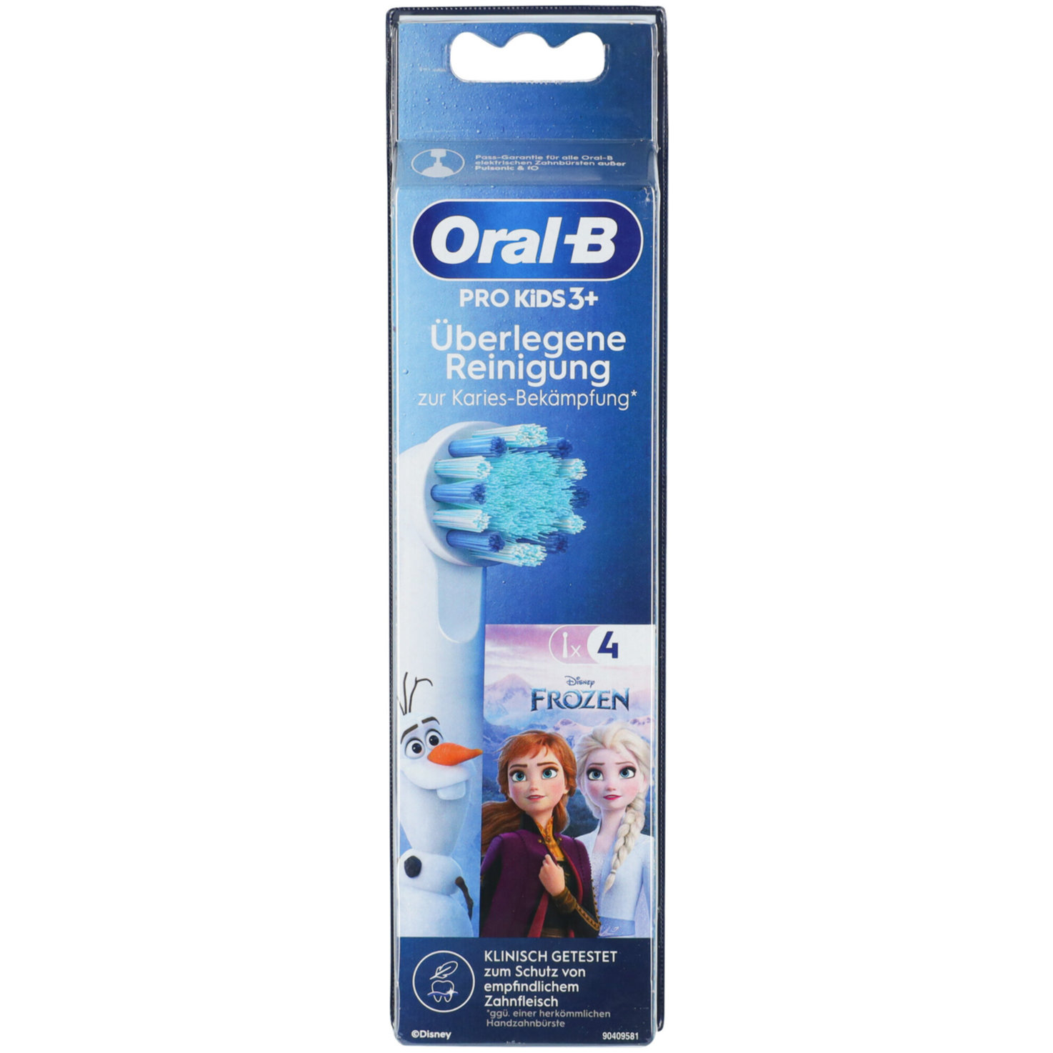 Oral-B Aufsteckbürsten Spiderman/Eiskönigin Mix 4 Stück