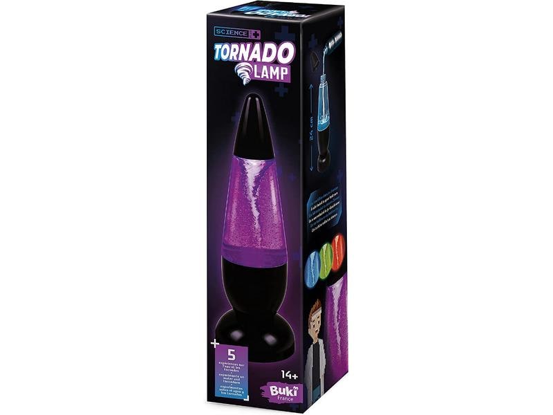 Buki Experimentierkasten Tornadolampe Dekoleuchte mit LED Lampen