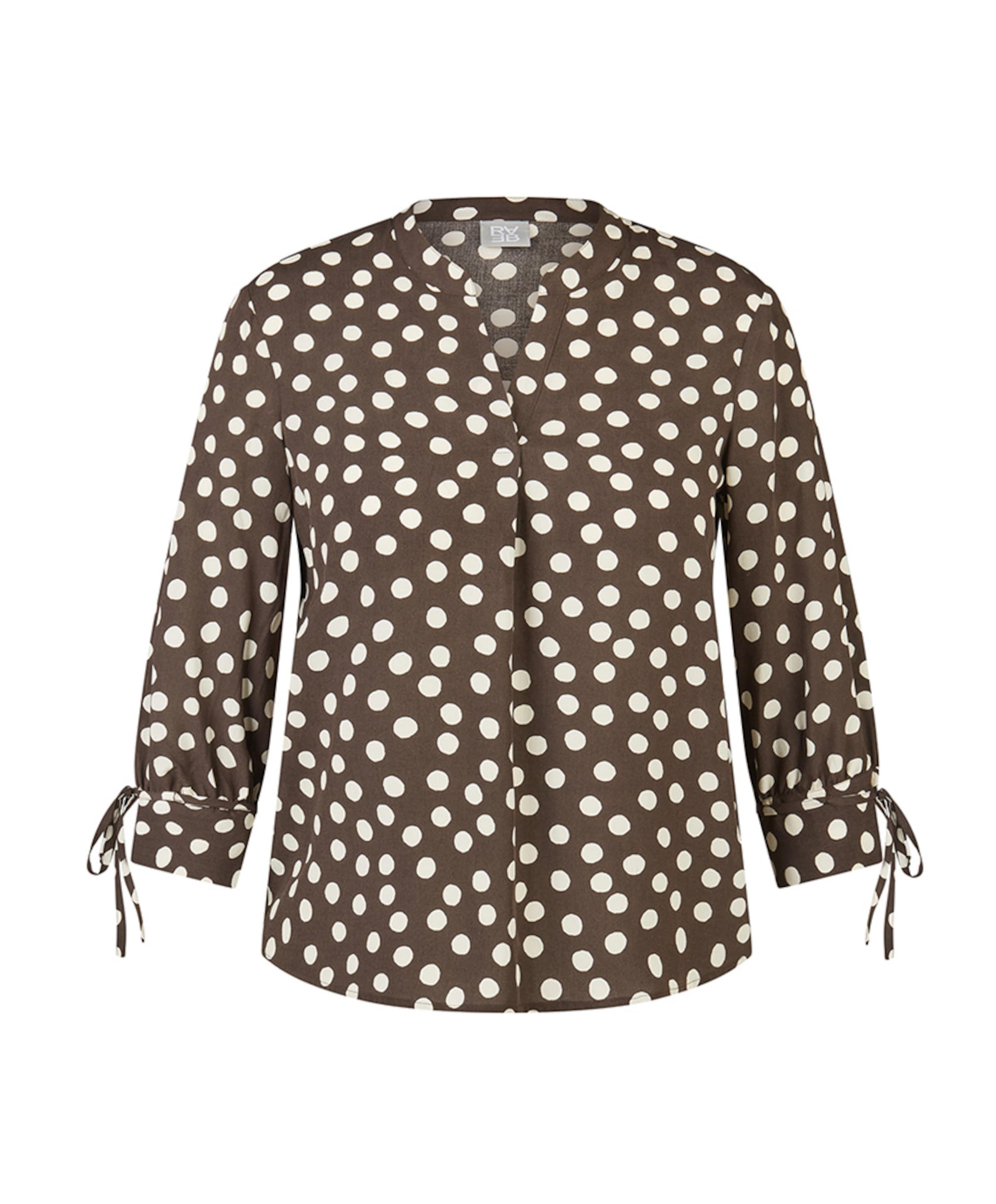 Rabe Dames blouse bruin
